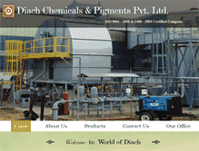 Tablet Screenshot of diachchemicals.com